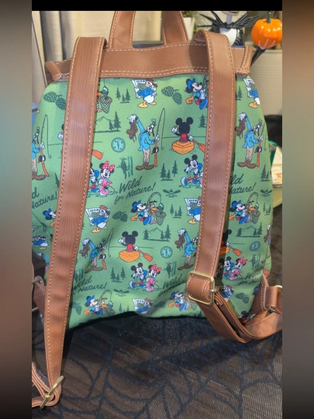 Loungefly Mickey, Minnie, & Friends Camping Scene Rucksack